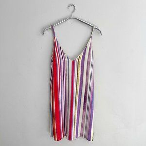 NWT Strappy Lightweight Striped Dress